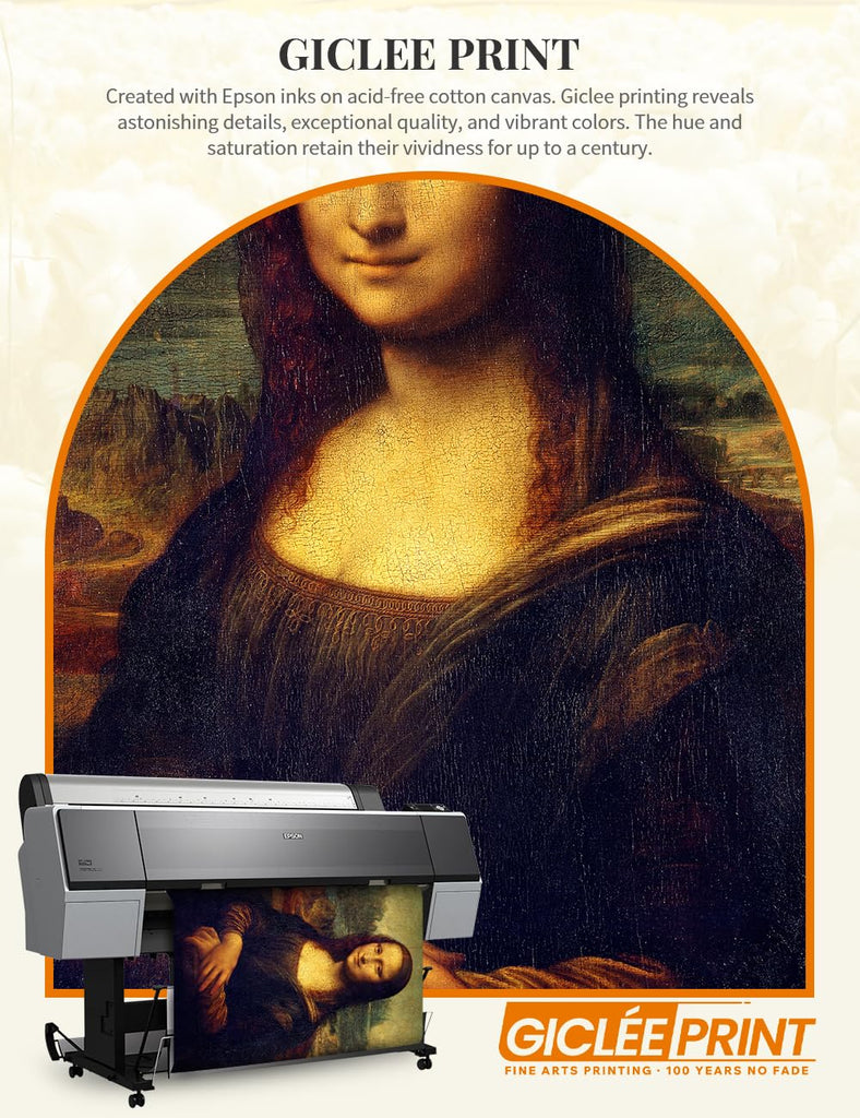 Mona Lisa Canvas Wall Art, 30x20
