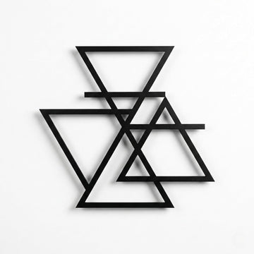 Metal Wall Art, Four Elements Symbol Metal Wall Decor, Home Decor, Interior Decoration, Metal Sign, Housewarming Gift