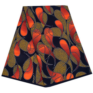 African Ankara Prints Wax 6 Yard Fabric African Fabric for Party Dress Craft DIY Sewing Textile Polyester Nigeria