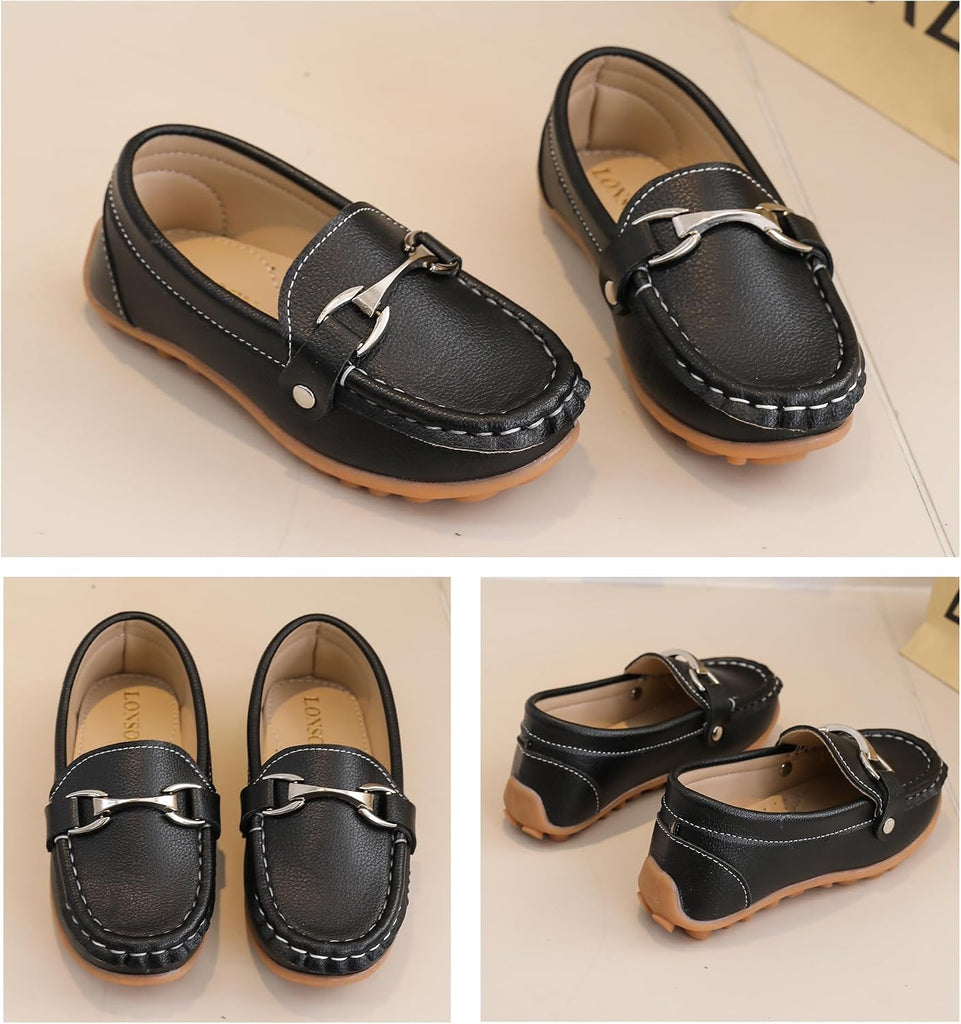 Boys Girls Loafers Casual Dress Shoes Boat Toddler Little Kid