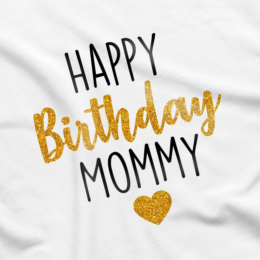 Organic Cotton Baby Onesie "Happy Birthday" Infant Bodysuit, Soft Breathable Outfit, Unisex Baby Clothes