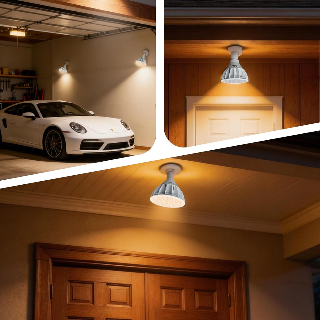 PAR38 LED Flood Light Bulbs, 250W Equivalent 3250LM 3000K