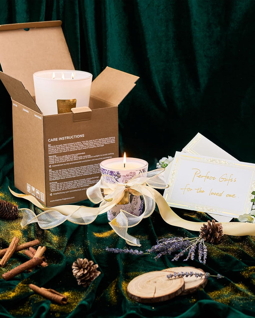 Creamy Vanilla Pie Soy Candle, 35oz 3-Wick, Cozy Baking Gift - Set of 35
