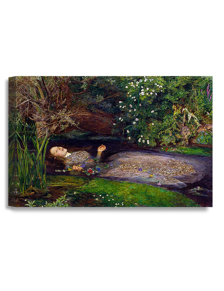 Ophelia Canvas Wall Art, Gallery Wrapped, 18x12