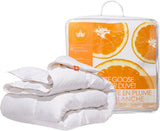 Canadian Down & Feather Co. - All Season White Goose Feather Duvet Comforter Twin - 233 TC Shell 100