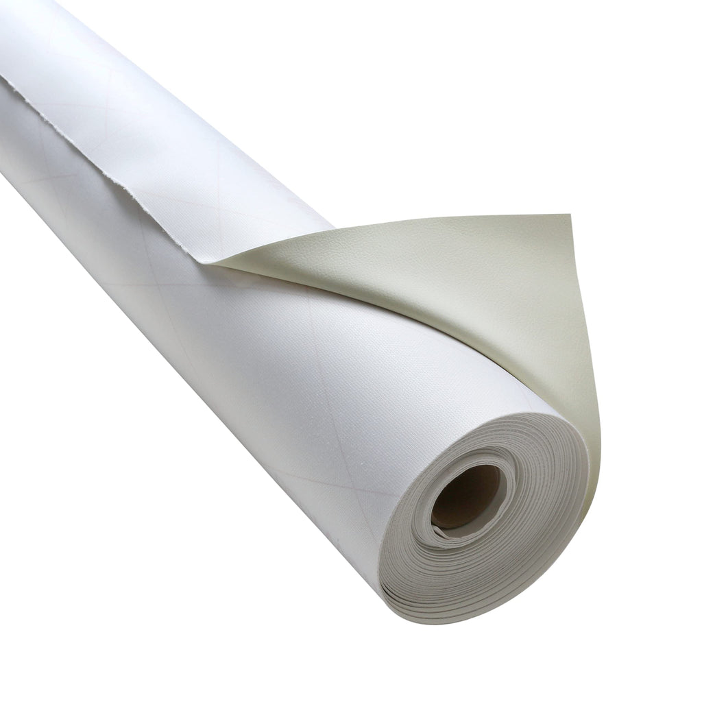 Spradling Marlin Vinyl Fabric Off White 54" Wide by The Yard