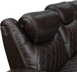 Oslo Home Theater Seating | Premium Top Grain Italian Nappa 11000 Leather, Power Recliner, Power Headrest