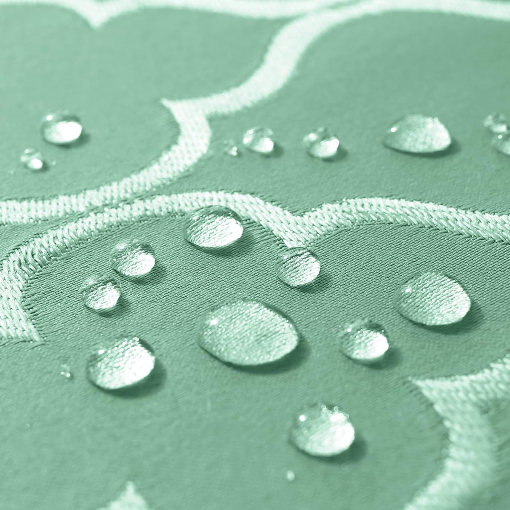 Jacquard Tablecloth Rectangle 60" x 84" Sage Green