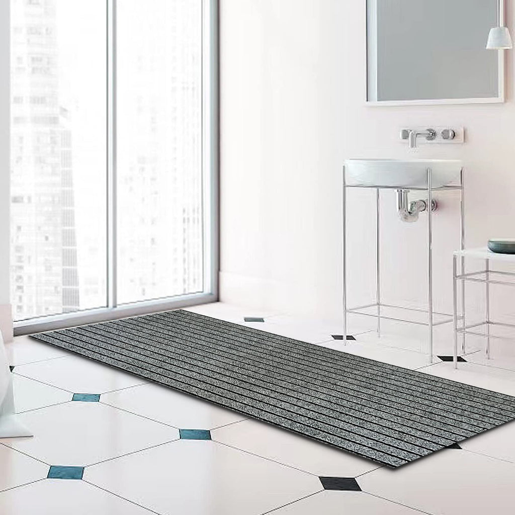 Runner Rug 4 ft x 70 ft Indoor/Outdoor Low Profile, Hallway, Kitchen, Patio, Deck Area, RV, Entryway, Garage, with