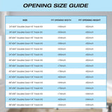 72" x 96" (Double 36" x 96" Doors) Barn Door with 12FT Sliding Door Hardware Kit Included, Assemblel