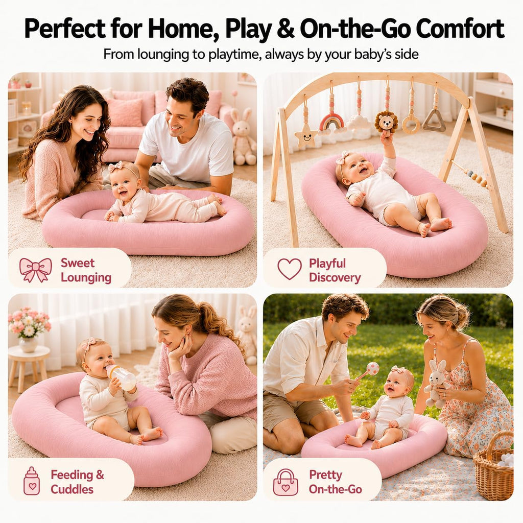 Lounger for Newborns 0-24 Months - Baby Essentials
