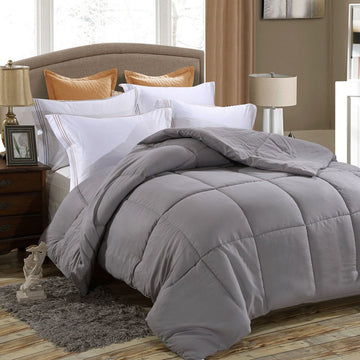 Down Alternative Comforter, Duvet Insert, Medium Weight for All Season
