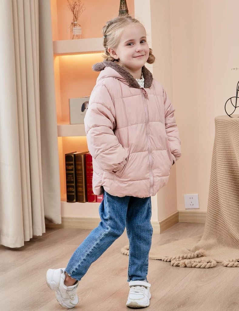 6M- Baby Toddler Winter Coat Boys Girls Puffer Jacket with Hood