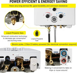 Tankless Water Heater Propane 4.21GPM 16L Outdoor Portable GasHot Water Heater Instant Propane Water Heater with