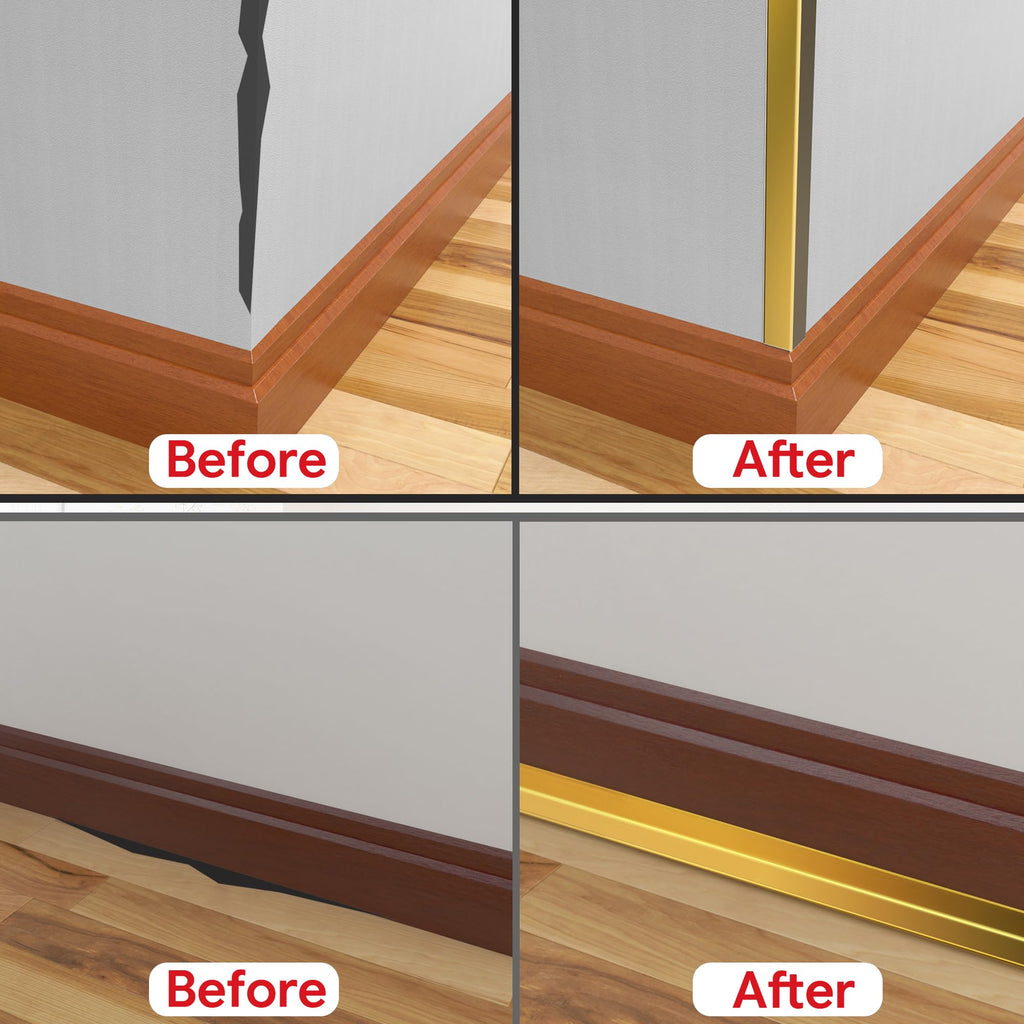 Wall Corner Protector Peel and Stick Corner Trim Molding