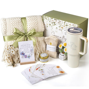 Get Well Soon Gifts Baskets for Women Spa Self Care Package After Surgery Birthday Gifts Sympathy Spa Gift Baskets