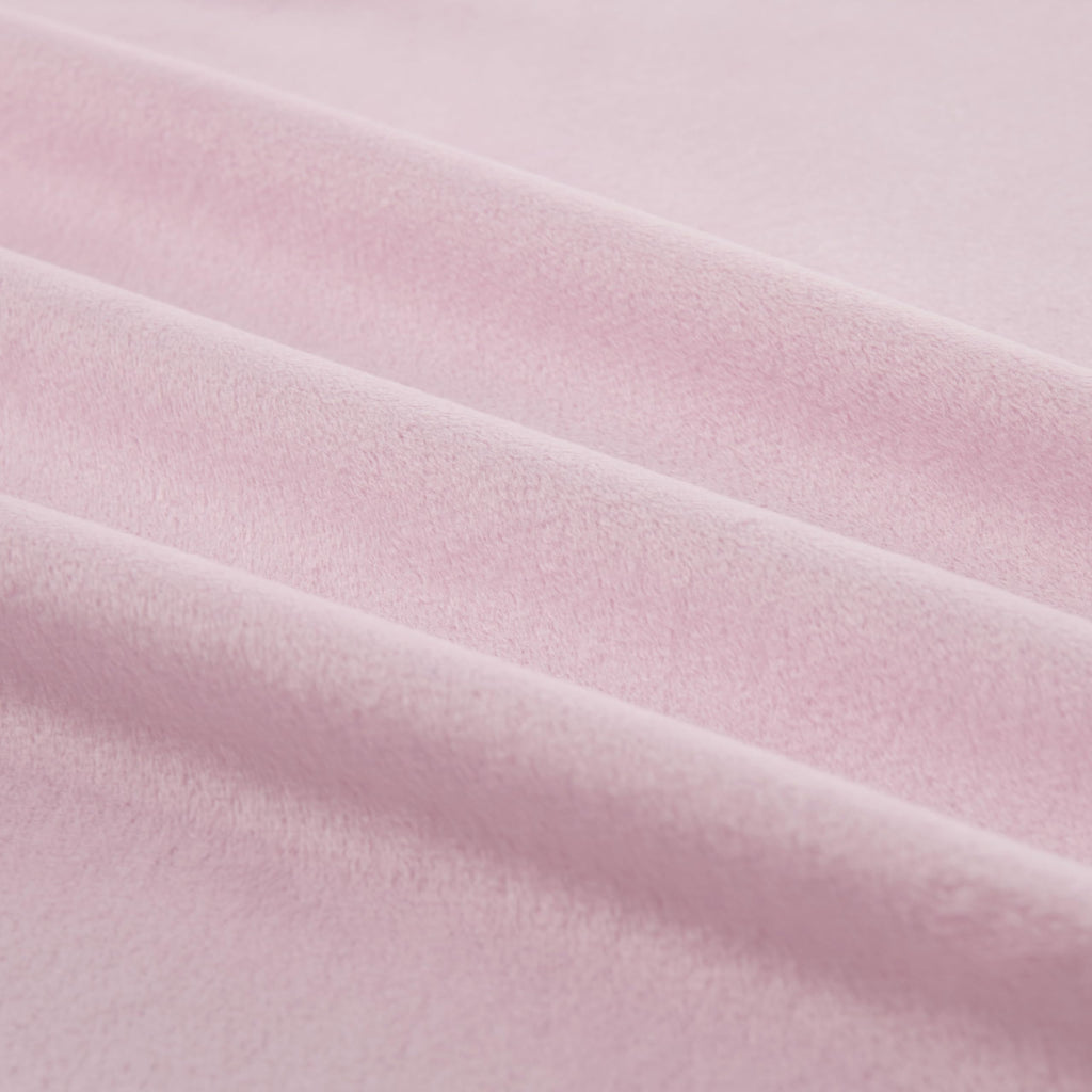 Pink Minky Fabric by the Yard, 65" Wide, 1 Yard