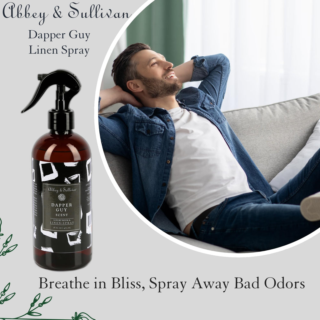 Linen Spray, Dapper Guy, 16 oz
