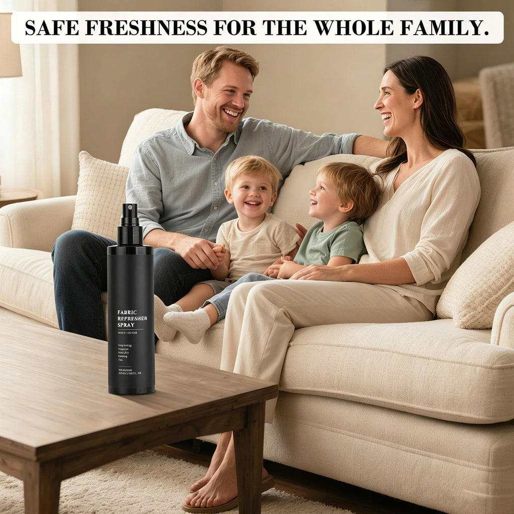 Fabric Refresher & Room Spray - Non-Toxic, Pet & Kid Safe, Long-Lasting Fresh Scent (7.68oz)