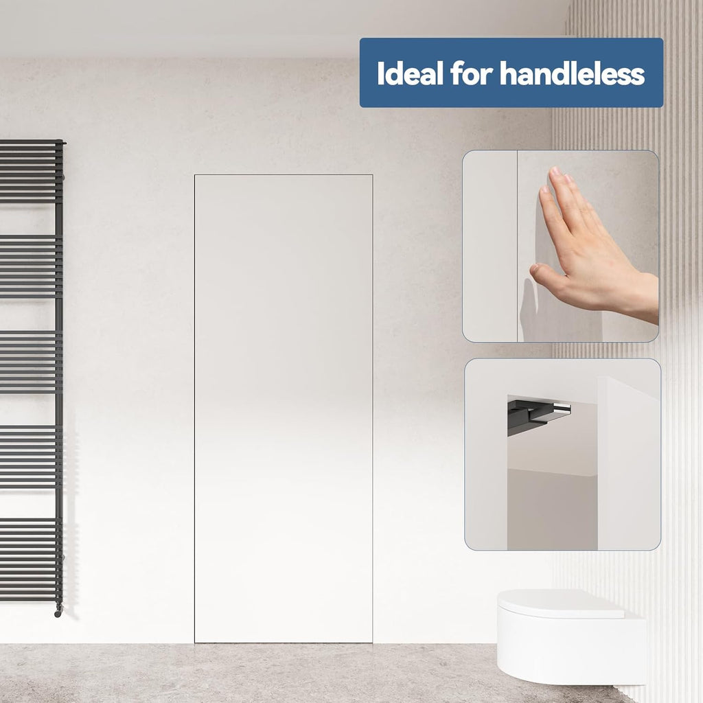 Magnetic Push Latch Without Nail Installation Heavy Duty Magnetic Touch Latches for Large Door Push Release Latch