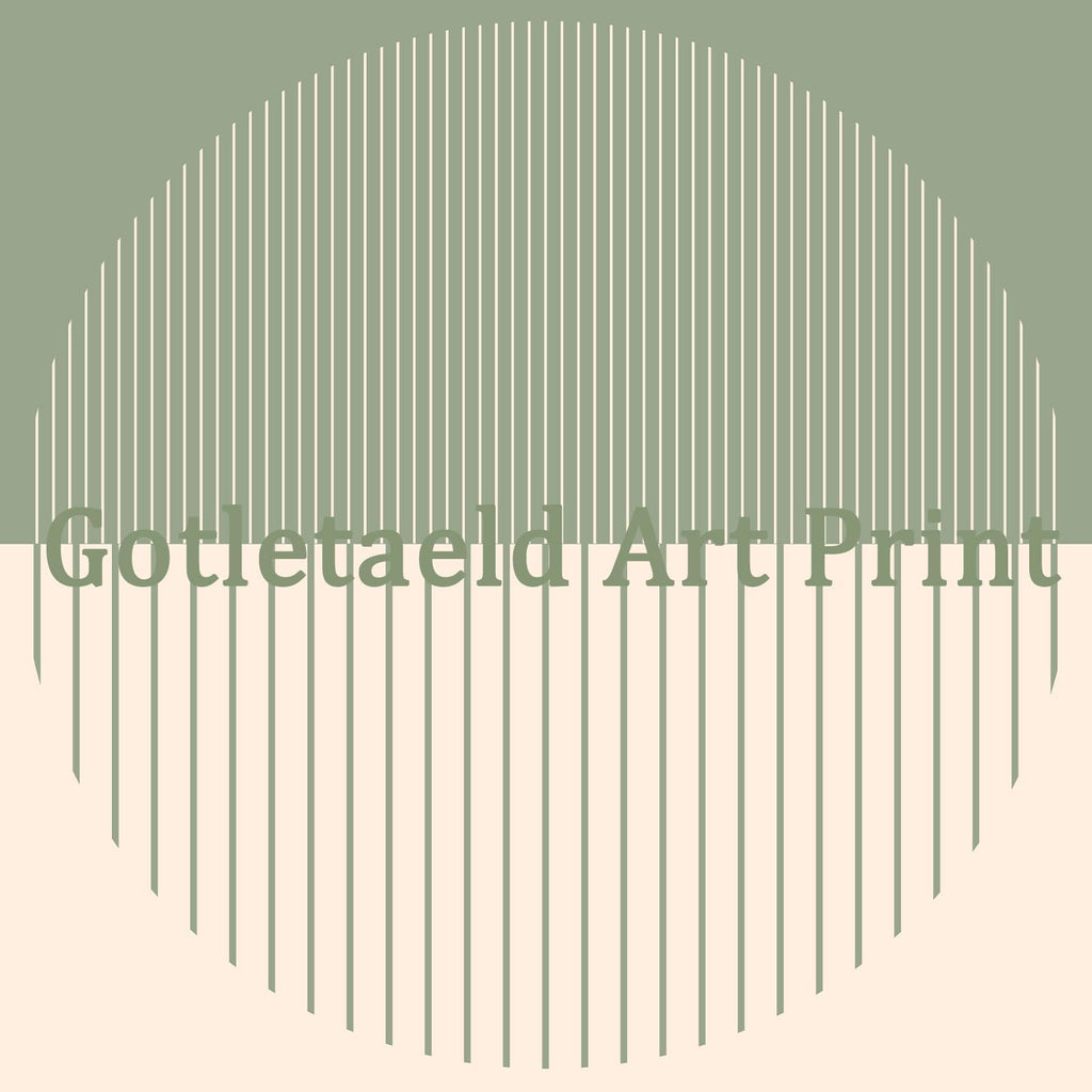 Geometric Line Wall Art Bauhaus 1923 Poster Sage Green Abstract Paintings Mid Century Modern Artwork Bauhaus
