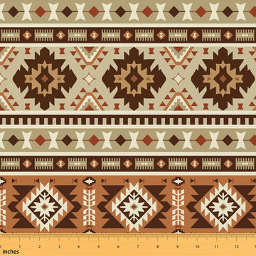 Bohemia Fabric by The Yard, Geometric Western Upholstery