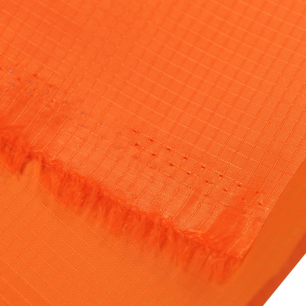 Nylon Ribstop Waterproof Fabric 1.7OZ 70D 58" By 3 Yards(Orange)