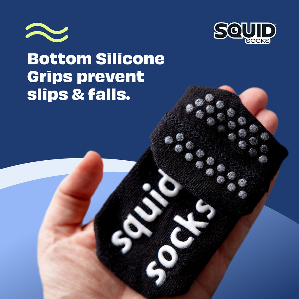 Stay-On Cotton Grip Ankle Socks - US Age Chai
