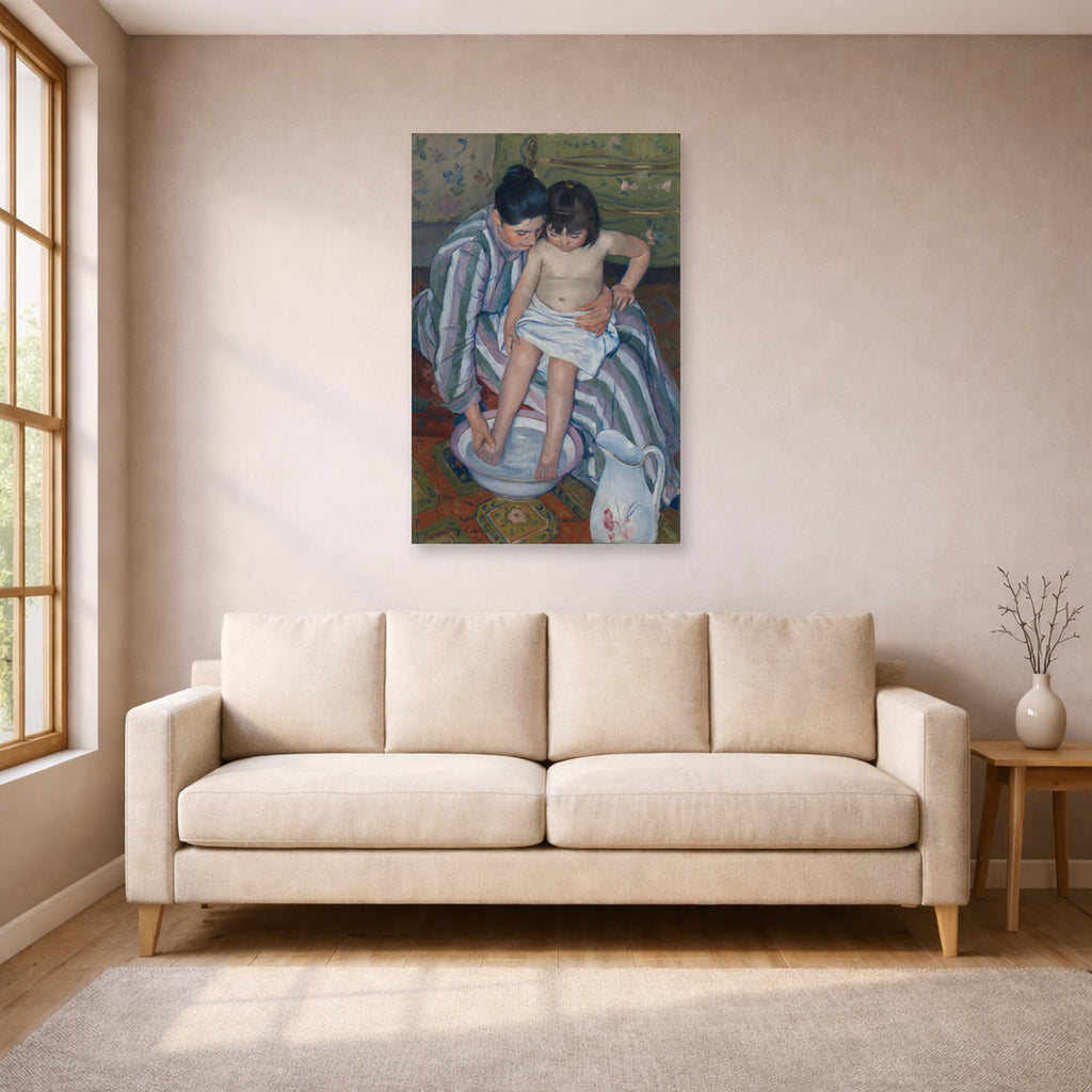 Mary Cassatt The Childs Bath, Poster Print - 24x36