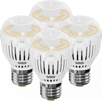100W Equivalent A15 LED Light Bulb, 1600 Lumens 5000K Daylight White Bulb, Energy Saving 25,000 Hours Lifespan Non
