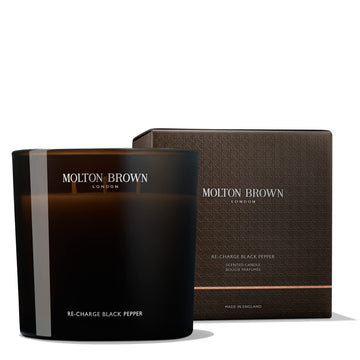 Re-Charge Black Pepper Luxury Scented Candle