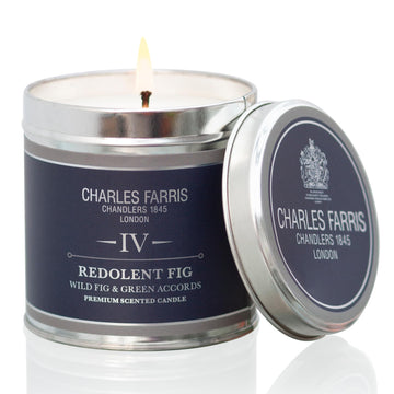 Luxury Scented Candle - Tin, Hand-Poured, Long Lasting, Clean Burning, 300g / 10.5oz, Burns for up to 40 Hours, Made