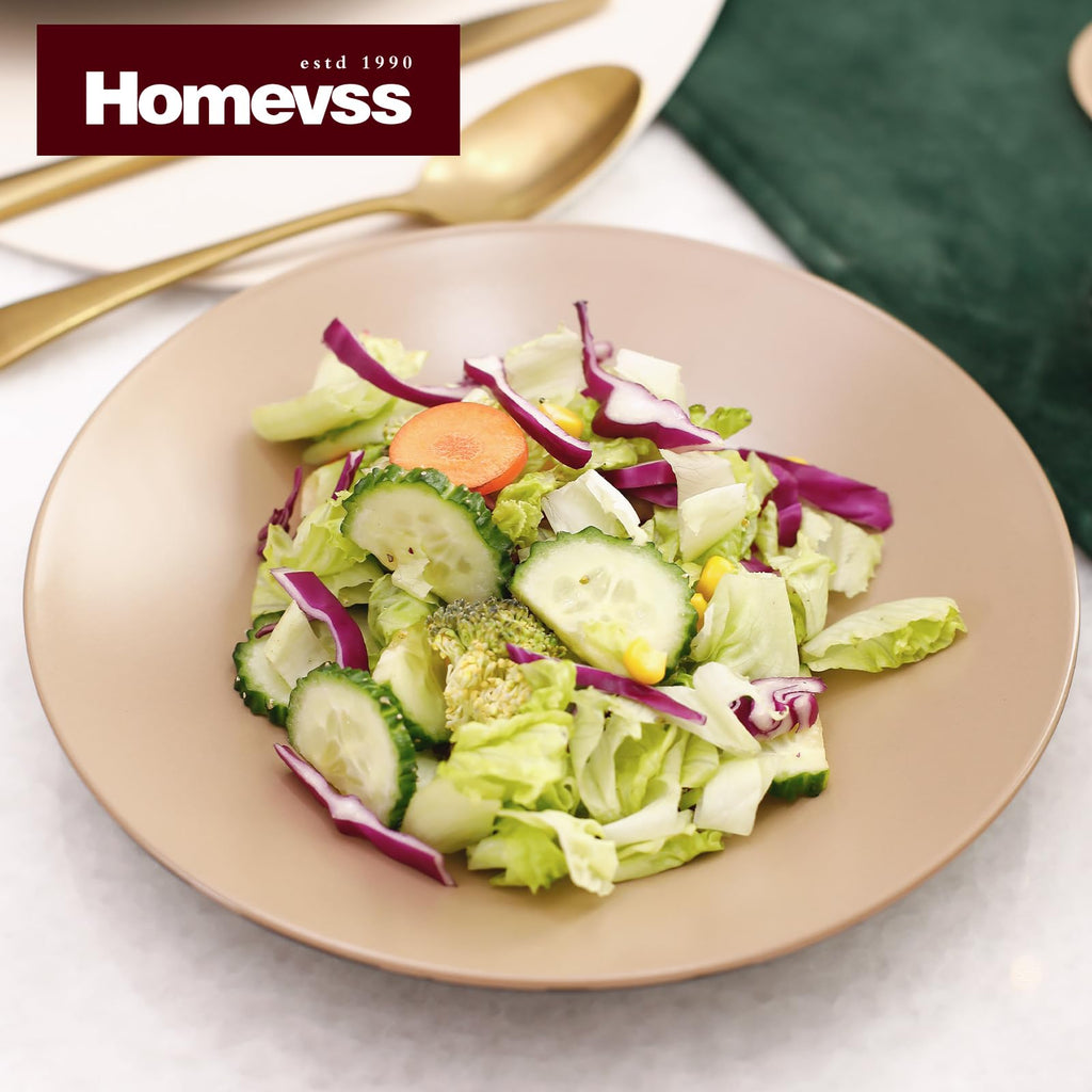 Stoneware Two-Tone Colors Life 18 Dinner Set, Outside Shiny Black + Inside Matte Glaze Beige