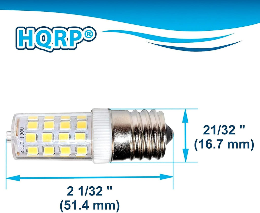 110V E17 Dimmable LED Light Bulb Cool White Compatible with Bosch HMV9305-01 / 25T8N / 423878 Replacement