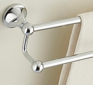 24 inch Double Towel Bar Towel Racks Chrome