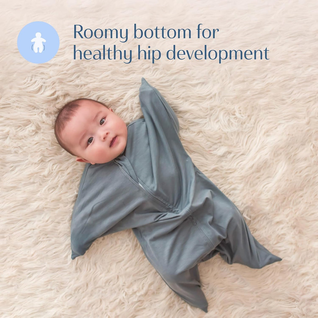 Transition Swaddle Pack - Starfish Design for Self-Soothing & Better Sleep - Ideal for Rolling Babies