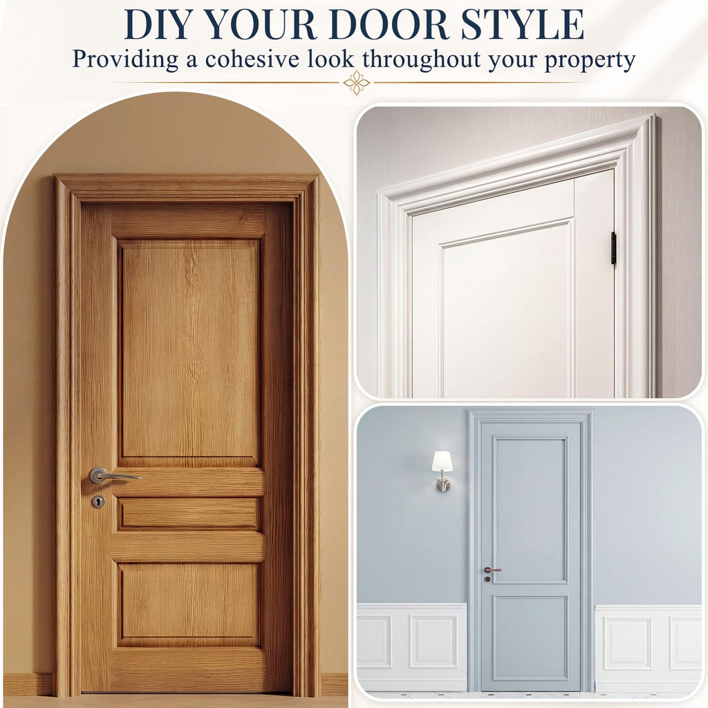 80 x 30 x 2-9/25 in Polyester Door Trim Molding Kit