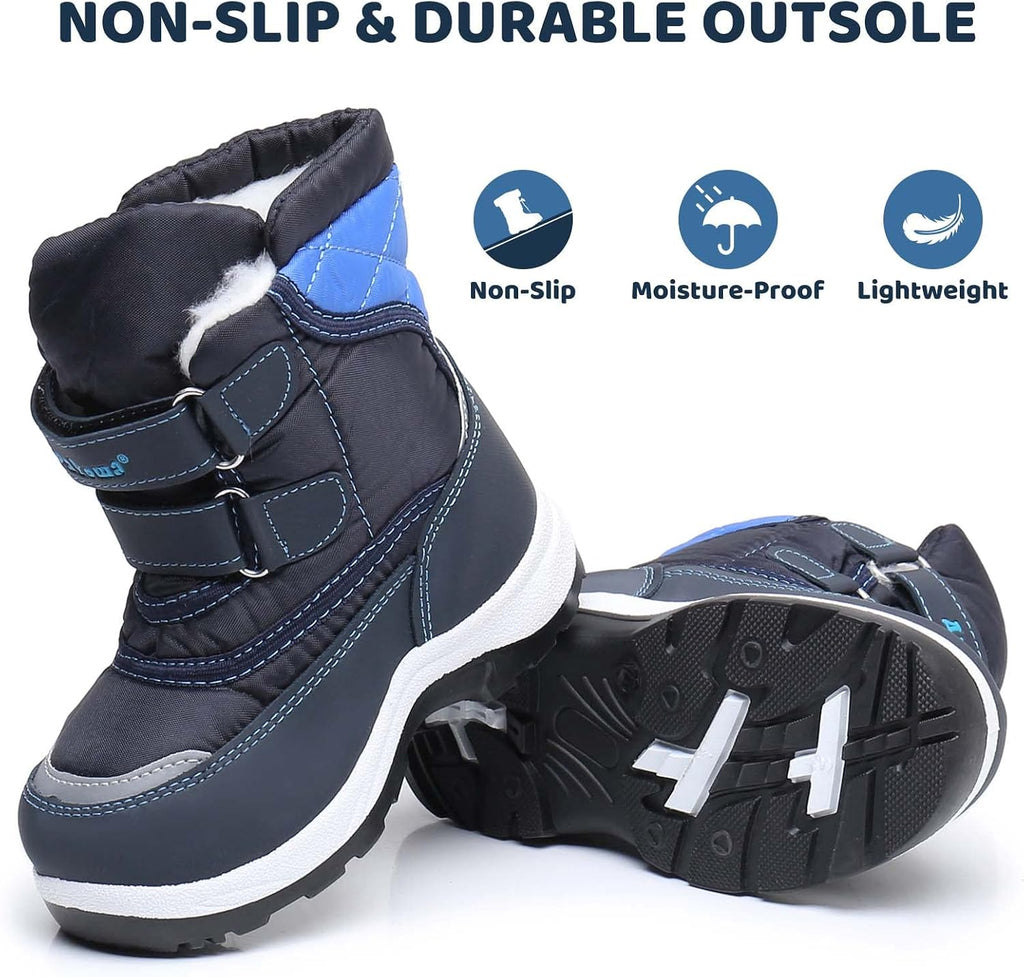 Kids Boys Girls Winter Snow Boots Toddler/Little Kid