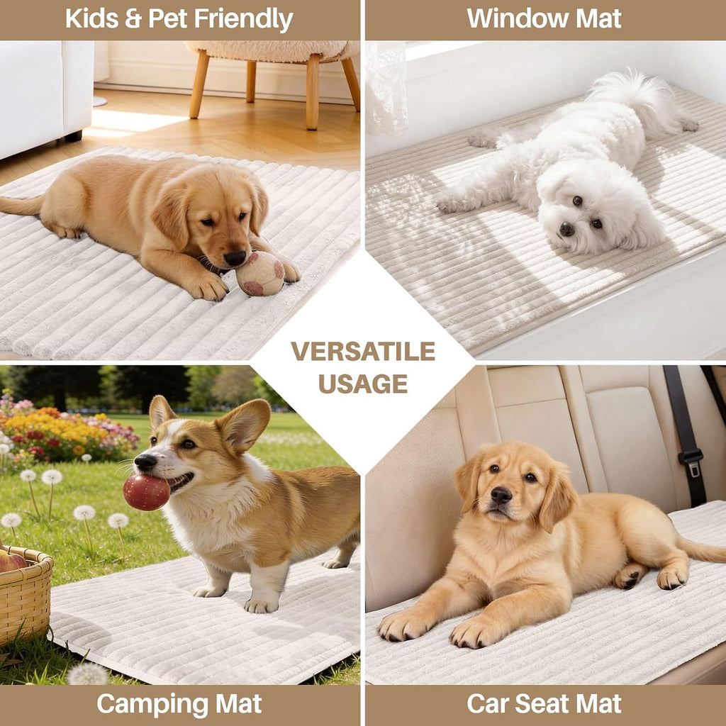 Waterproof Couch Cover for Dogs, Fuzzy Pet Couch Covers for Sofa