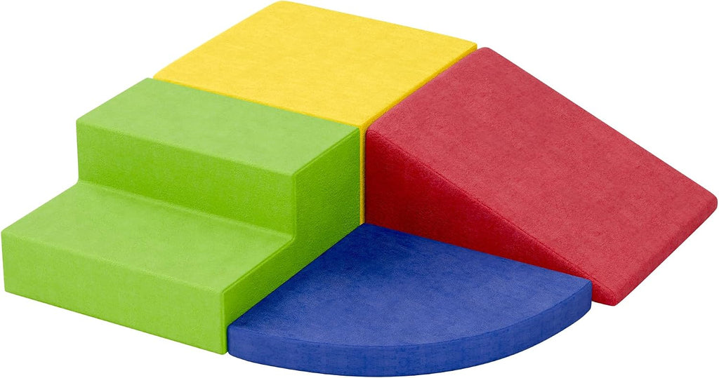 Foam Climbing Blocks for Toddlers 1-3, Piece Soft Play Set Toddler Climbing Toys Indoor, Climb Crawl Activity Play