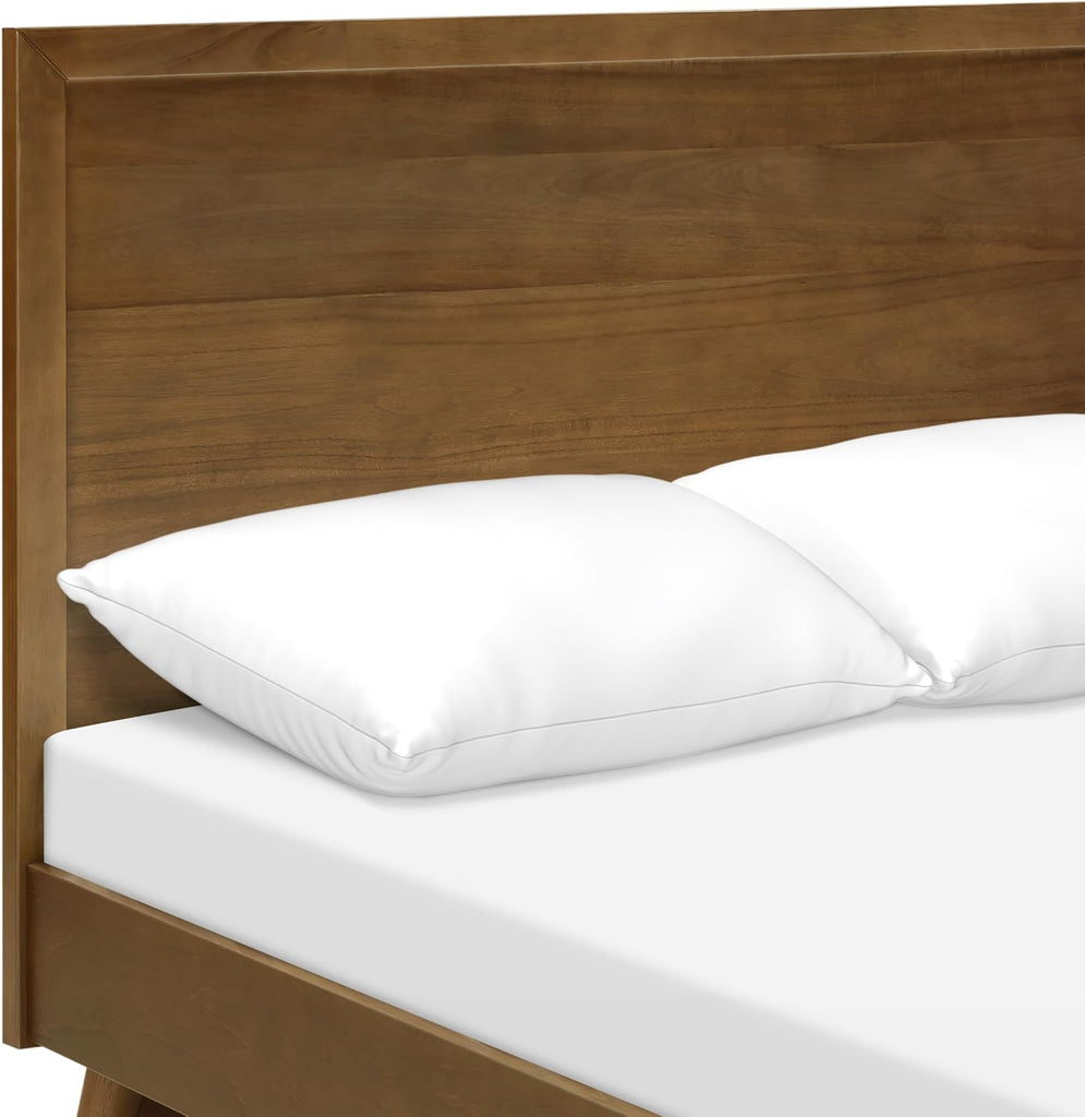 Palma Full Size Bed Frame with Headboard in Walnut