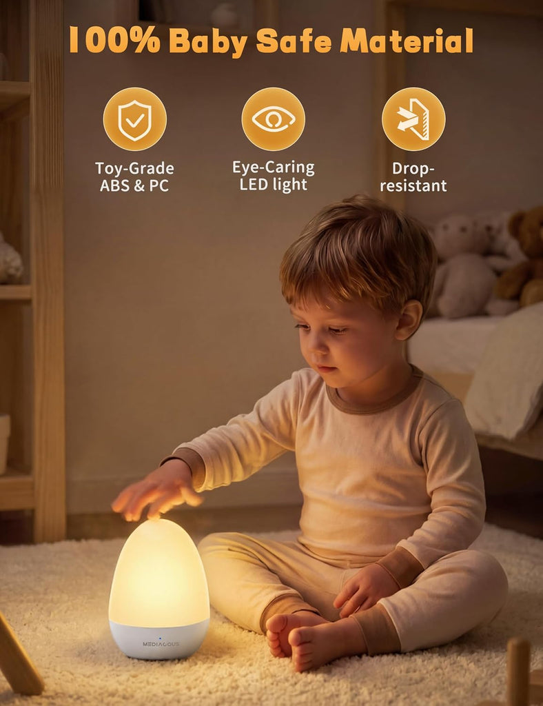 Night Lights for Kids Room Egg Light