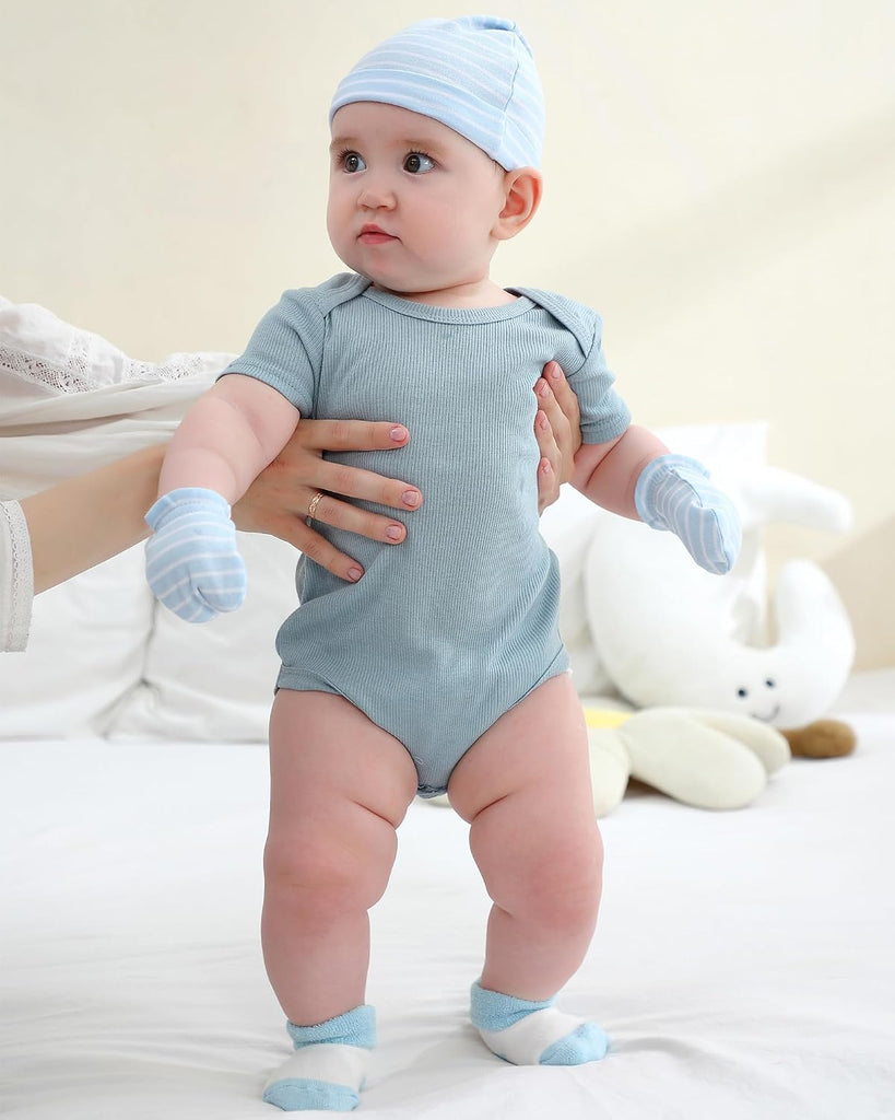 Bodysuits Ribbed Mix Summer Boy Girl Clothes pack