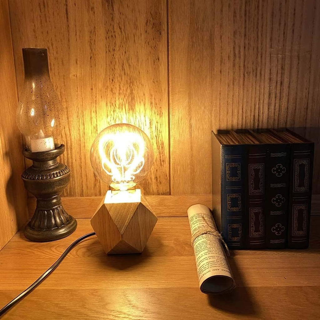 G95 Led Edison Bulb 4W Dimmable Heart Led Filament Vintage 110/130V E26 Decorative Light Bulb,2300K Warm Yellow Amber