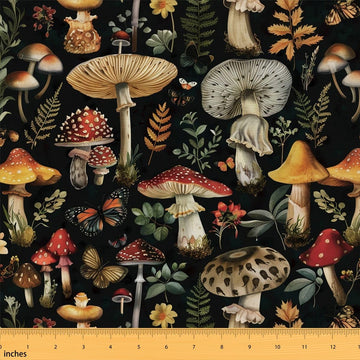 Mushroom Fabric by The Yard Soft 10 Yards