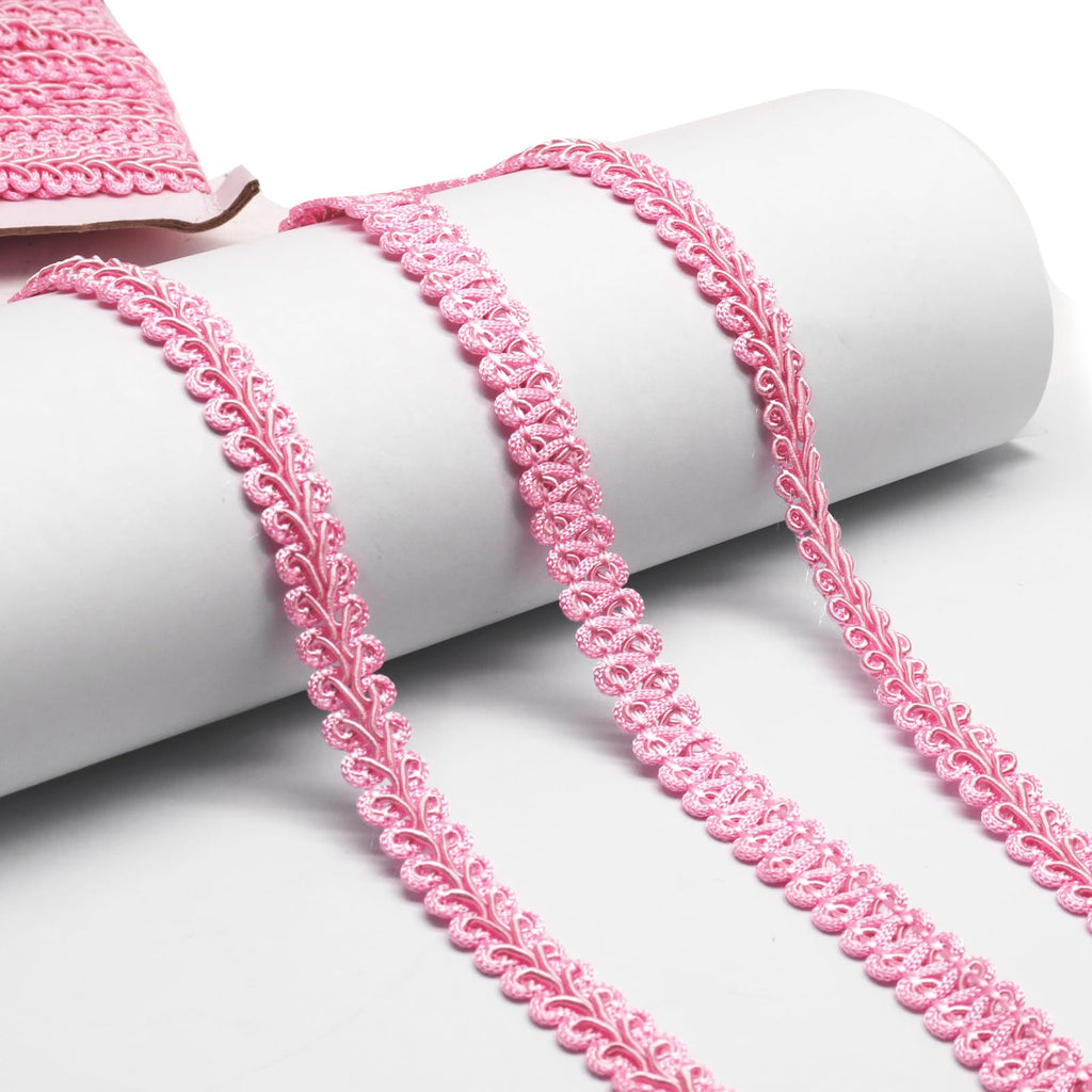 1/2 Inch Pink Gimp Braid Trim - 14 Yards