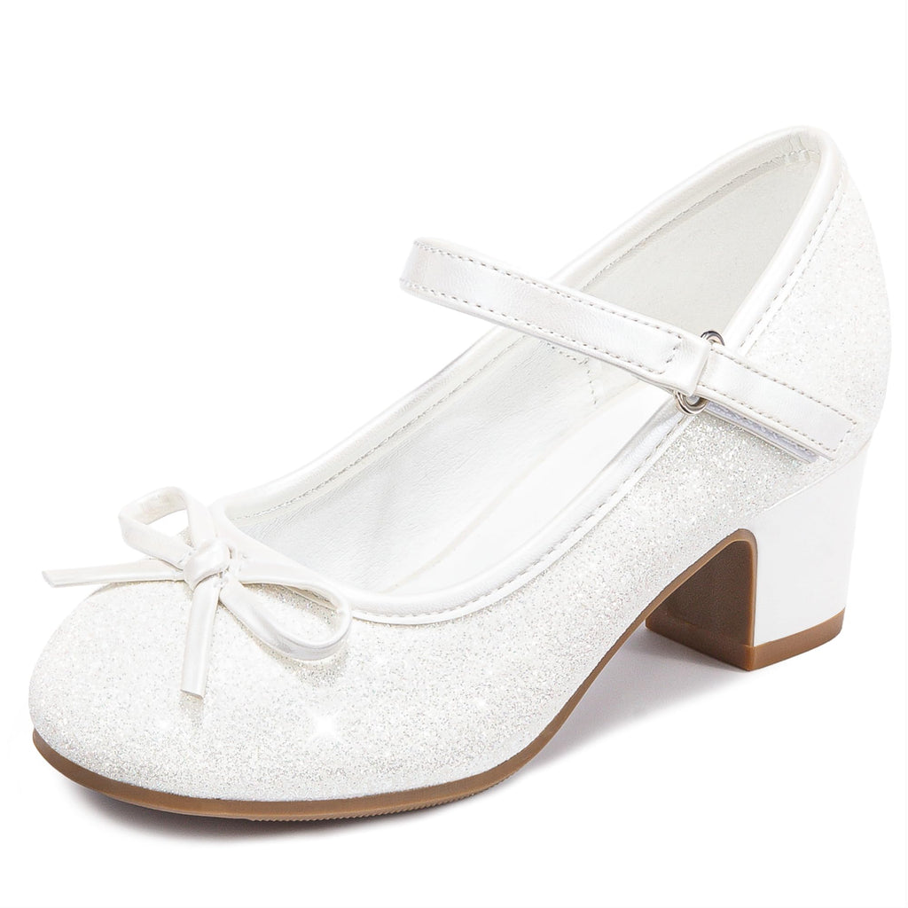 Girls White Dress Shoes Heels for Girls | Casa Home Living