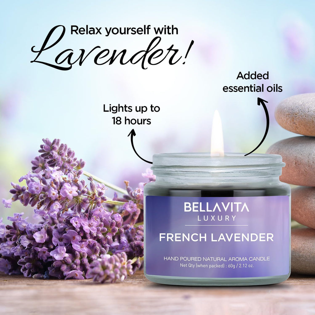 Organic Scented Candle Gift Set | | Home Decor - Set of 4