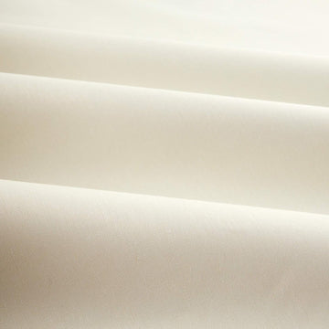 54 Inch Budget Blackout Drapery Lining, 25 Yard Roll, White/Ecru