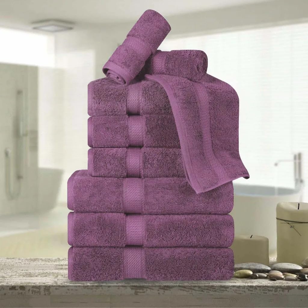Luxury Heavyweight Egyptian Cotton Towels, Towel Set , Shower, 800GSM, Bathroom Decor, Highly Absorbent and